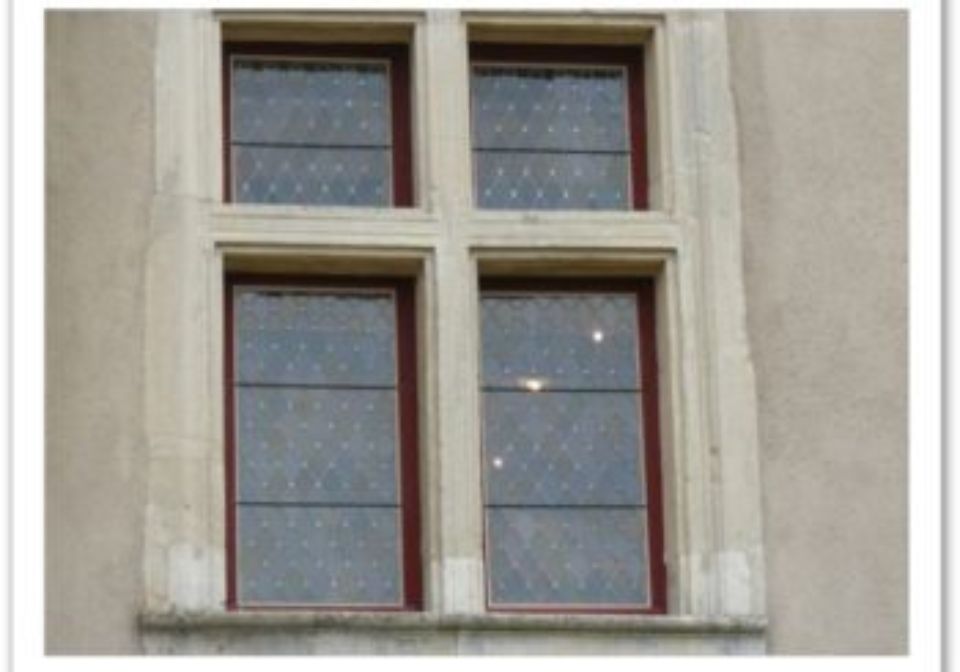 fenêtre blanche XVIe siècle